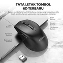 ROBOT M530 Mouse Wireless Dual Mode ( Bluetooth + Receiver 2.4G ) Silent Click 1_4