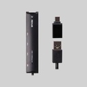 Rexus USB Hub 3.1 H345 4 Port + LAN RJ45 GigaBit + Converter Type C_2