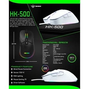 Mouse NYK Nemesis HK500 HK-500 Mouse Gaming Macro RGB_2