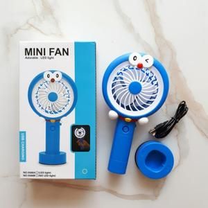 Kipas Angin Genggam Karakter LED Handy Mini Fan Portable Doraemon HK_4