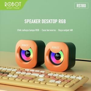 Speaker Robot RS180 Speaker Multimedia USB Speaker RGB 4W Original_3