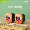 Speaker Robot RS180 Speaker Multimedia USB Speaker RGB 4W Original_3