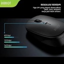 Keyboard & Mouse Robot KM3100 Portable Mini Wireless Set Combo-KM3100_5