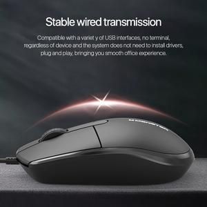 MOUSE MONSTER KM1 ERGONOMIC Wired Mouse USB AIRMARS KM-1 MOUSE_4