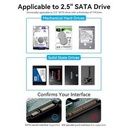 Vention SATA HDD SSD 2.5" M.2 Sata / Nvme Enclosure Case External_3