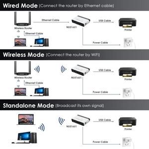 WAVLINK WL-NU516U1 WIRELES | WL-N7U2P11 USB 2.0 PRINT SERVER WIFI 2.4G 10/100Mbp_5