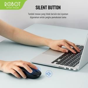 Robot Mouse Wireless & Bluetooth M 360 5.0 Dual Mode M360 Silent Klik_4