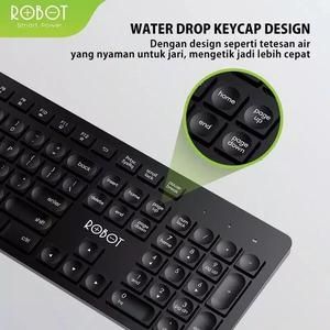 Keyboard Mouse ROBOT KM4000 KM-4000 Wireless Keymouse_4