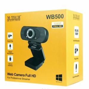 Webcam M-Tech WB500 / Mtech WB 500 1080P Full HD With Microphone_2