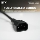 Kabel Power Extension NYK 2 Meter CB NP2 Copper High Quality C13 C14 - Perpanjan_3
