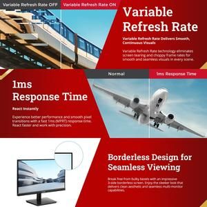 Monitor LED ViewSonic VA2209-H-2 22” IPS Full HD Monitor with Fast 1ms Response _4