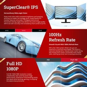 Monitor LED ViewSonic VA2209-H-2 22” IPS Full HD Monitor with Fast 1ms Response _5