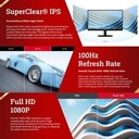 Monitor LED ViewSonic VA2209-H-2 22” IPS Full HD Monitor with Fast 1ms Response _5