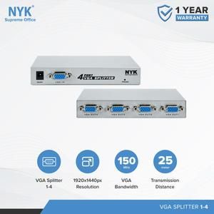 VGA Splitter NYK 1-4 Port Transmission_3
