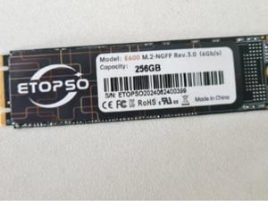 SSD M.2 SATA Etopso 128GB 256GB 512GB SSD M2 Sata NGFF 2280 M SATA E600_3