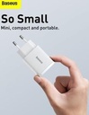 Baseus Compact Quick Charger U+C 20W EU CCXJ-B Baseus Adaptor Black White_2