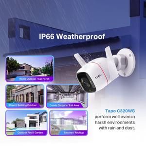TP-LINK Tapo C320WS / C-320WS CCTV IP Kamera Outdoor QHD Full Color Camera 1080P_2