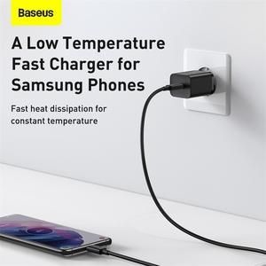 Baseus SuperSi Adaptor 25W USB-C with Kabel USB-C to C Super Si Fast Charging_2