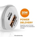 Car Charger JETE R2 Charger Mobil | Car Charger 20W Quick Charger 3.0_2