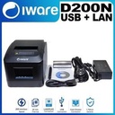 Printer Thermal 80mm IWARE IW-D200N Auto Cutter High Speed USB + LAN_3