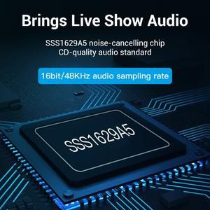 VENTION Sound Card USB 2.0 with Microphone Input and Volume Control 1Meter_3