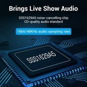 VENTION Sound Card USB 2.0 with Microphone Input and Volume Control 1Meter_3