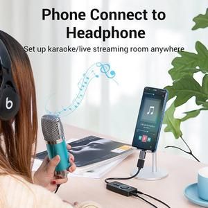 VENTION Sound Card USB 2.0 with Microphone Input and Volume Control 1Meter_4
