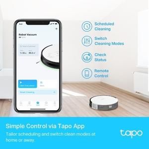 Robot Vacuum Cleaner Tapo RV10 / RV-10 Liter 800ml Capacity 4 levels 2600mAh_3