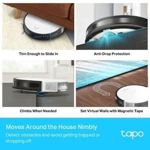 Robot Vacuum Cleaner Tapo RV10 / RV-10 Liter 800ml Capacity 4 levels 2600mAh_5