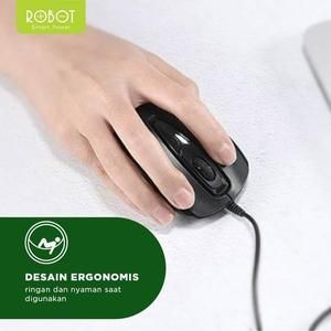 MOUSE ROBOT M110 / M-110 ORIGINAL KABEL WIRED OPTICAL KOMPUTER KABEL_3