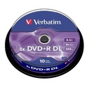 DVD-R VERBATIM DOUBLE LAYER 16X SPEED PACK ISI 50 1 CONE DVDR VERBATIM_3