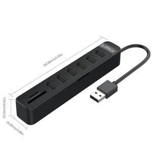 ORICO USB HUB TWU2-6AST USB 2.0 HUB 3/6 PORT + CARD READER_2