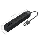 ORICO USB HUB TWU2-6AST USB 2.0 HUB 3/6 PORT + CARD READER_2