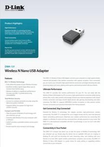 D-Link USB Wifi Adapter DWA-131 D-Link DWA131 Dongle Wireless N300_4