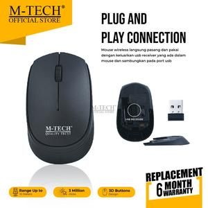 Mouse M-Tech Wireless SY-7030 FREE Battery - Mtech SY7030_2