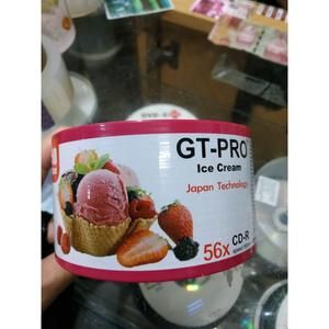 CD-R GT PRO Ice Cream 56X SPEED PACK ISI 50 1 CONE CDR GTPRO Ice Cream_2