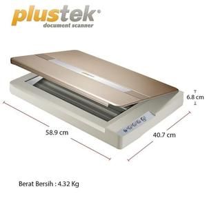 Scaner PLUSTEK1680 / Scanner Opticslim 1680 (A3 - 3 detik) (FLATBED)_2