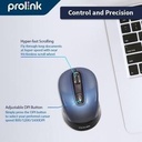 Mouse Prolink PMW6008 Mouse Wireless 1600dpi 4Buttons_3