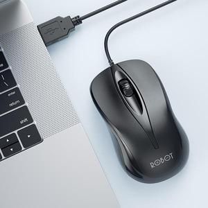 Mouse Robot M100 / M-100 Wired Mouse Laptop Komputer kabel_2