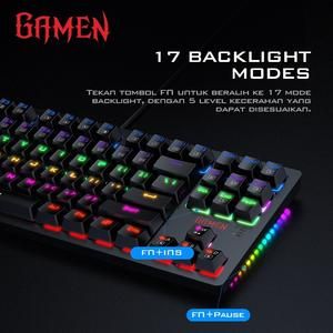 Keyboard Gaming GAMEN Titan II / Titan 2 Mechanical Pluggable Switch_2
