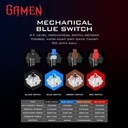 Keyboard Gaming GAMEN Titan II / Titan 2 Mechanical Pluggable Switch_4