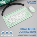 NYK Keyboard Mouse K50 / K-50 Dual Mode Wireless & Bluetooth Stand_4