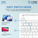 NYK Keyboard Mouse K50 / K-50 Dual Mode Wireless & Bluetooth Stand_5