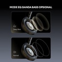 Headset VIVAN H-200 Wireless Bluetooth 5.3 Earphone Bass H200 Black_2
