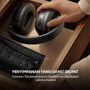 Headset VIVAN H-200 Wireless Bluetooth 5.3 Earphone Bass H200 Black_4