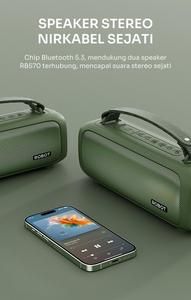 Robot RB-570 Speaker Bluetooth 5.3 Portable Bass Boost IPX5 RGB Lights_2