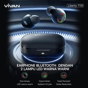 VIVAN TWS T-110BT Wireless Earphone Airbuds Liberty T110 BT / T-110 BT_3