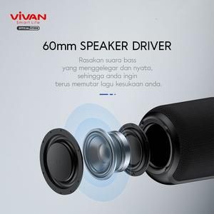 VIVAN SPEAKER BLUETOOTH VS12 VS-12 Wireless Audio Portable Mega Bass_3