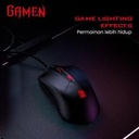 GAMEN GM100 / GM-100 Macro Ultralight Gaming Mouse 2000 DPI Black_3