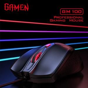 GAMEN GM100 / GM-100 Macro Ultralight Gaming Mouse 2000 DPI Black_4